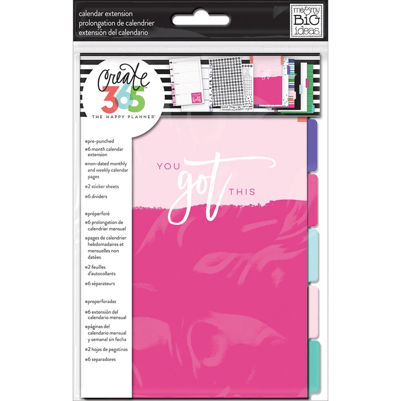 Happy Planner 6 Month Undated Mini Planner Extension Pack Michaels happy-planner-6-month-undated-mini-planner-extension-pack-michaels